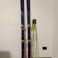 SCI SALOMON XFREE7 CM.190 CON ATTACCHI SALOMON 797