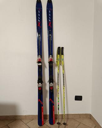 SCI SALOMON XFREE7 CM.190 CON ATTACCHI SALOMON 797