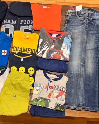 Abbigliamento bambino taglia 7/8 anni