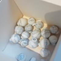 Pomello Marmo Bianco -piccolo 