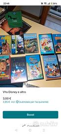 Lotto 11 VHS Disney e Film anni 90 complete