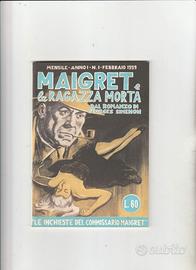 fumetto le inchieste del commissario Maigret