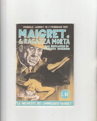 fumetto le inchieste del commissario Maigret