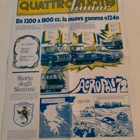QUATTRORUOTE JUNIOR suppl. per ragazzi anno 1972