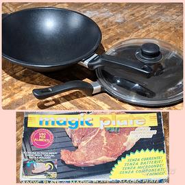 Wok, Padella per Crepes, Piastra scongelante 