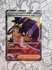 Carta Pokémon Spirito Combattivo di Iris - Full Ar