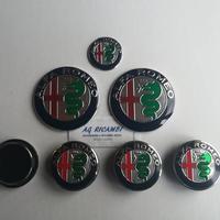 Set stemma e coprimozzo My 2016 Mito 147 Gt 156