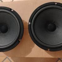 Coppia di woofer vintage