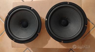 Coppia di woofer vintage