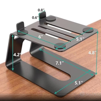 2 supporti audio da scrivania