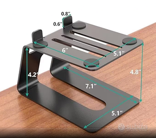 2 supporti audio da scrivania