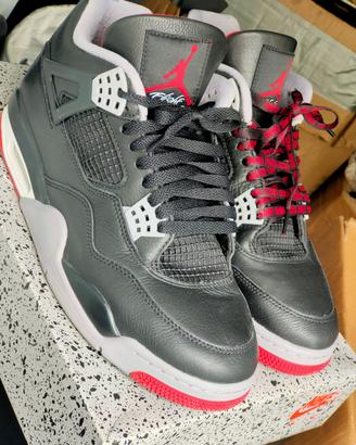 Nike Air Jordan 4 Bred Reimagined 
