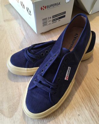 Superga 39 Centenario Sneakers Bluette NUOVE