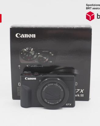 Canon G7 X Mark III