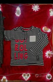 prezzo Maglietta Nuova Losan righe 92 cm 