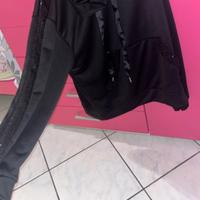 tuta coordinato con paillettes