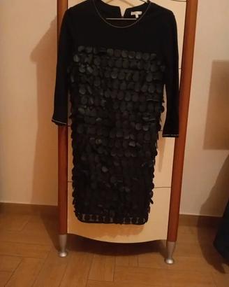 vestito corto nero marca miss Grant taglia 44
