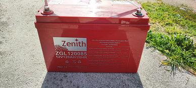 Batteria agm 120ah, Inverter 600w, Caricabatterie