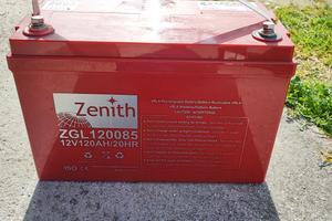 Batteria agm 120ah, Inverter 600w, Caricabatterie