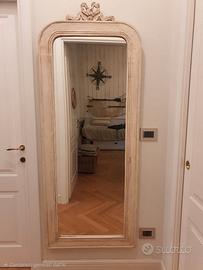 Specchio a figura intera Shabby