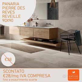 Piastrelle in gres porcellanato Pierre des Reves