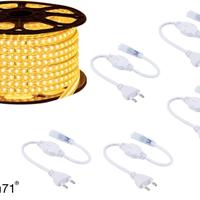 Bobina striscia led 100 metri luce bianco caldo