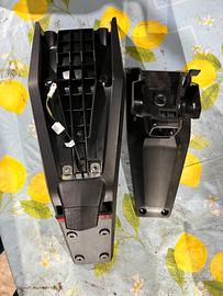 Portatarga-griglia-specchietti originali husquarna