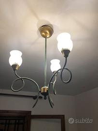 LAMPADARIO A TRE LUCI
