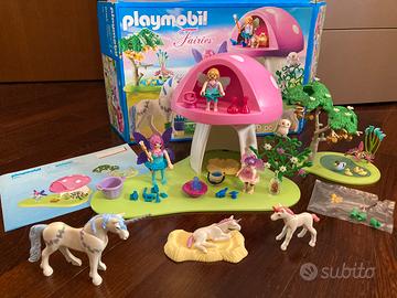 Playset Playmobil a tema FATE, UNICORNI E PEGASO