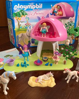 Playset Playmobil a tema FATE, UNICORNI E PEGASO