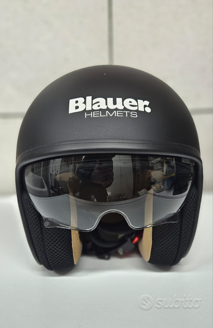 Casco Blauer HT Pilot 1.1 Monochrome grigio