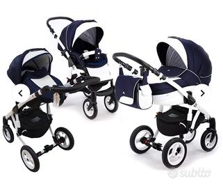 Trio Passeggino, carrozzina,seggiolino Auto Adamex