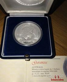 Un dollaro australiano argento