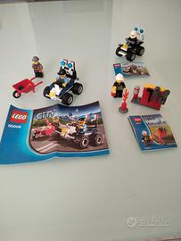 Set lego city 60006, 5613 e 5625 completi con figu