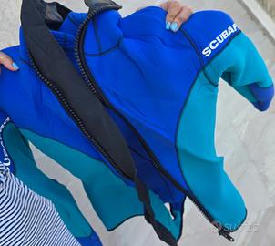 Muta sub due pezzi Scubapro 5 mm