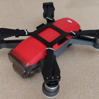 Dji spark lava red combo