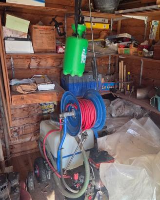 Atomizzatore / Irroratore carrellato a scoppio