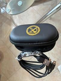 Custodia e cavo carica batterie