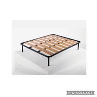 rete a doghe larghe in legno di betulla