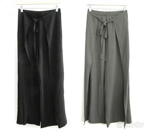 2 Pantaloni Pareo Lunghi NUOVI - ZARA - Nero Verde