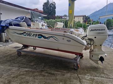 Barca Capelli Cap17 + Motore Johnson 70HP 4T