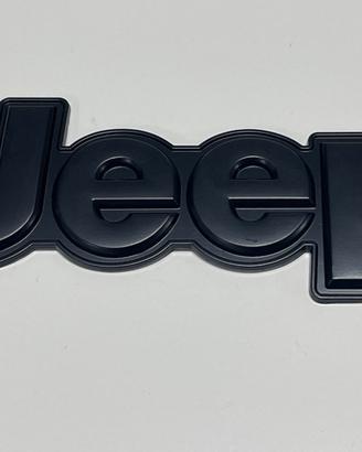 JEEP SCRITTA STEMMA EMBLEMA 4 COLORI