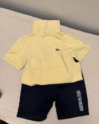 Completo bambino Lacoste  3-4 anni 98cm