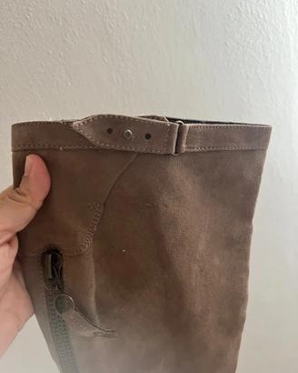Stivali Alti Primadonna Collection in Camoscio Sin