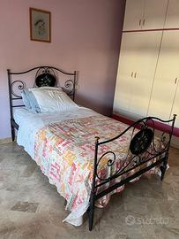 Letto in ferro battuto