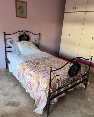 Letto in ferro battuto