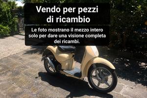 Ricambi Scarabeo Aprilia color crema 50 cc