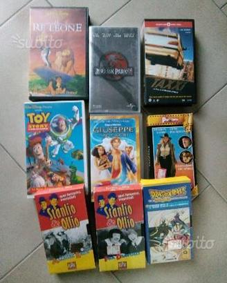9 Video cassete vari film