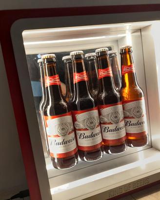 Insegna luminosa gadget BUDWEISER con striscia led