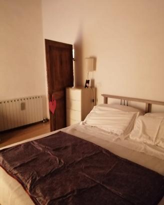 letto matrimoniale Ikea completo di materassso